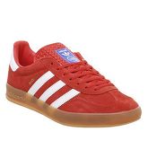 adidas Gazelle Indoor ACTIVE RED WHITE GUM