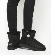 UGG Mini Bailey Bling Boots BLACK