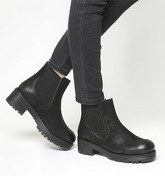 Ten Points Clarisse Chelsea BLACK NUBUCK