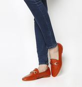 Office Destiny Trim Loafer BRIGHT RED LEATHER