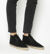 Solillas Espadrille Boot BLACK SUEDE