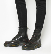 Dr. Martens 8 Eyelet Lace Up Boots CHERRY RED ARCADIA