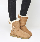 UGG Bailey Button II Boots CHESTNUT SUEDE