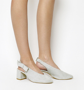 Office Magical Bow Slingback GREY SUEDE
