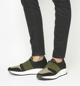 Oki Kutsu Sayuri BLACK KHAKI