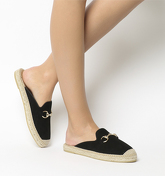 Kanna Dora Mule BLACK SUEDE