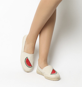 Office Fructose Espadrille NATURAL CANVAS