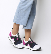 Office Fierce Lace Up PINK  NAVY