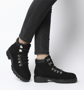 Vagabond Kenova Hiker Boot BLACK NUBUCK