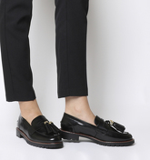 Office Flashlight- Tassel Loafer BLACK BOX LEATHER