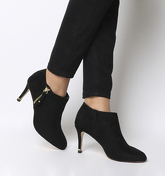 Office Mavis Side Zip Shoeboot BLACK