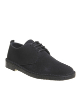 Clarks Originals Desert London BLACK SUEDE NEW