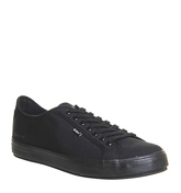 Kickers Tovni Lace BLACK CANVAS