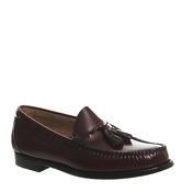 G.H Bass & Co Larkin Tassel Loafers WINE LEATHER