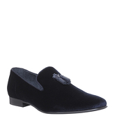 Ask the Missus Glitz Tasel Loafer NAVY VELVET