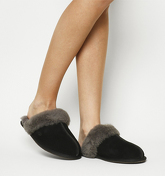 UGG Scuffette II BLACK GREY