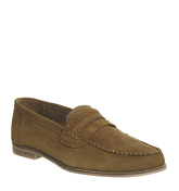 Office Fulham Penny Loafer RUST SUEDE