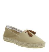 Poste Felice Tassel Espadrille BEIGE CANVAS