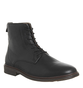 Shoe the Bear Ned Lace Up Boot BLACK LEATHER