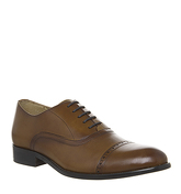 Ask the Missus Invisage Toecap Brogue TAN LEATHER