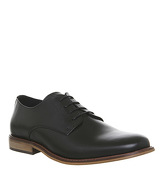 Ask the Missus Friendly Plain Toe BLACK LEATHER