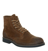 Ask the Missus Indulge Lace Boot RUST SUEDE