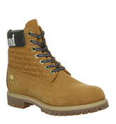 Timberland Logo 6 Inch Boot WHEAT