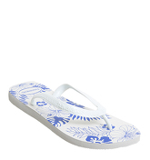 Havaianas Aloha WHITE BLUE STAR