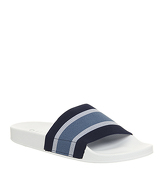 Office Flume Elastic Slide NAVY STRIPE