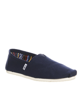 Toms Classic NAVY CANVAS