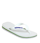 Havaianas Brasil Logo WHITE