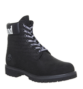 Timberland Logo 6 Inch Boot BLACK