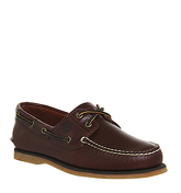 Timberland New Boat Shoe ROOT BEER LEATHER