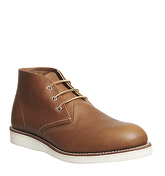 Redwing Work Chukka boots TAN LEATHER