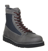Ask the Missus Incline Hiker Boot GREY LEATHER