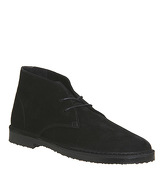 Office Inferno Desert Boot BLACK SUEDE