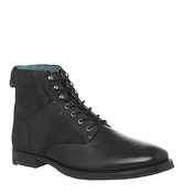 Ted Baker Reubal Lace Up Boot BLACK LEATHER