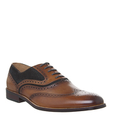 Office Infuse Brogue TAN CHOC SUEDE LEATHER