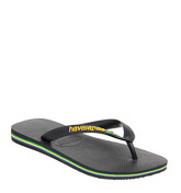 Havaianas Brasil Logo BLACK