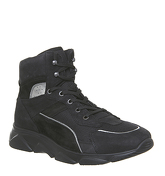 Ask the Missus Inline Sneaker Hi BLACK SUEDE