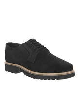 Office Illuminate Derby Shoes BLACK SUEDE