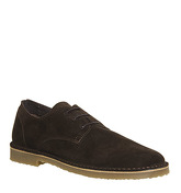 Office Inferno Desert Shoe CHOCOLATE SUEDE