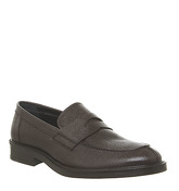 Ask the Missus Impress Loafer CHOC PEBBLE LEATHER