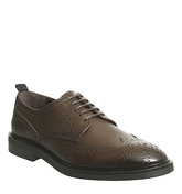 Poste Idris Brogue TAN LEATHER