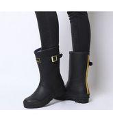Joules Kelly Mid Welly BLACK