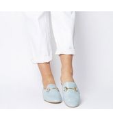 Office Fondness Mule Loafer SAGE GREEN LEATHER