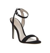 Office Alana Single Sole Sandal BLACK NUBUCK