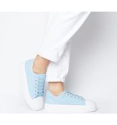 Office Feast Canvas Lace Up BLUE CANVAS