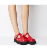 Kickers Kick Trixie RED PATENT LEATHER