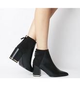 Office Astounding- Block Heel Point BLACK MIX